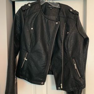 Brand new leather coat